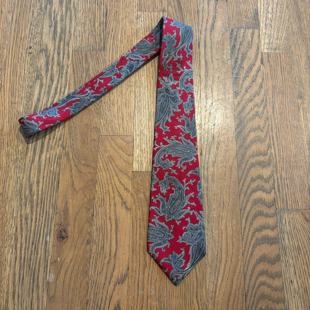 Christian Dior Paisley Pattern Necktie